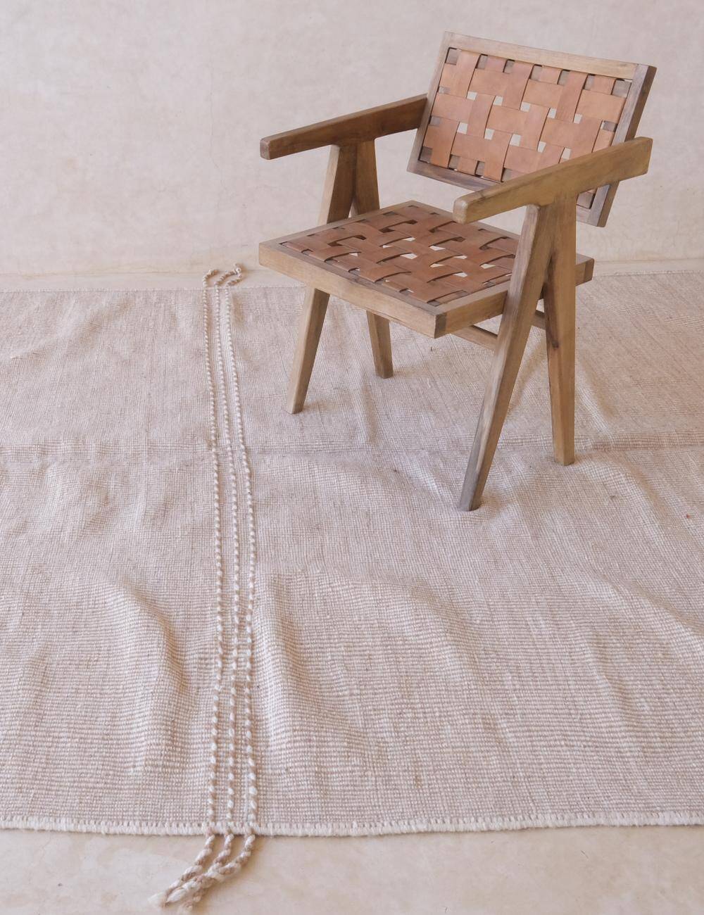 Kilim Rug Zanafi Beige - 327 x 205 cm