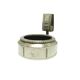 AAT Matchstick Holder with Ashtray, Art Nouveau, Silver-plated Brass, Austria, early 20th century