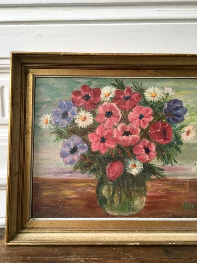 Painting still life in oil