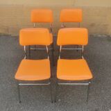 Tubmenager orange vintage chairs