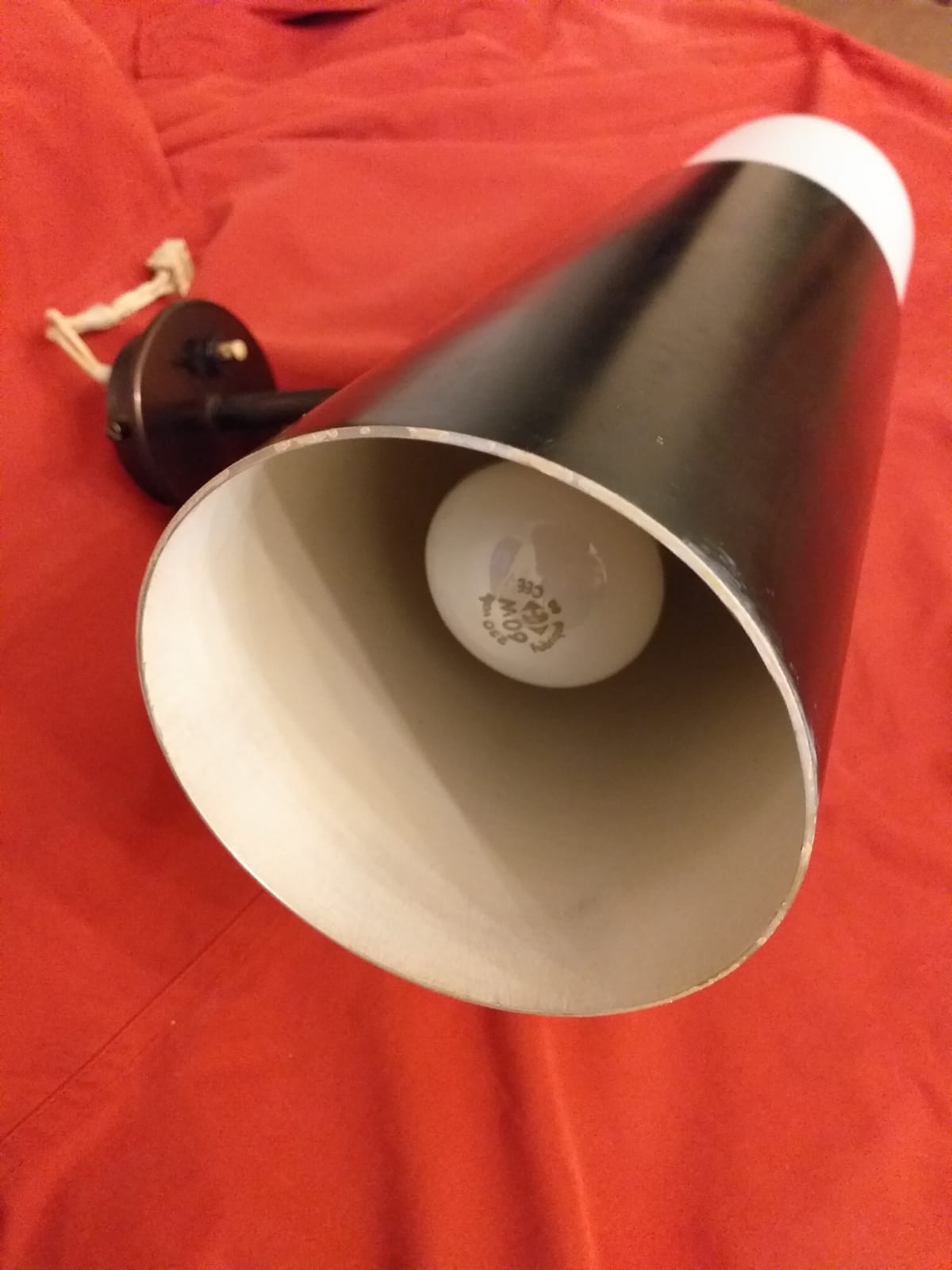 Rare - modernist wall lamp Arteluce model 205 signed Gino Sarfatti, Italy 1955