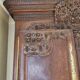 Armoire en chene sculptee du xviii ème siecle