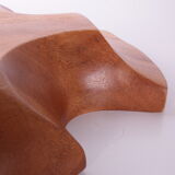 Vintage teak drink bowl 1960s german