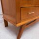Vintage chest of drawers with tapered legs