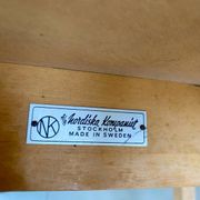 Table basse scandinave Edgar Sverdberg Nordiska Kompaniet no