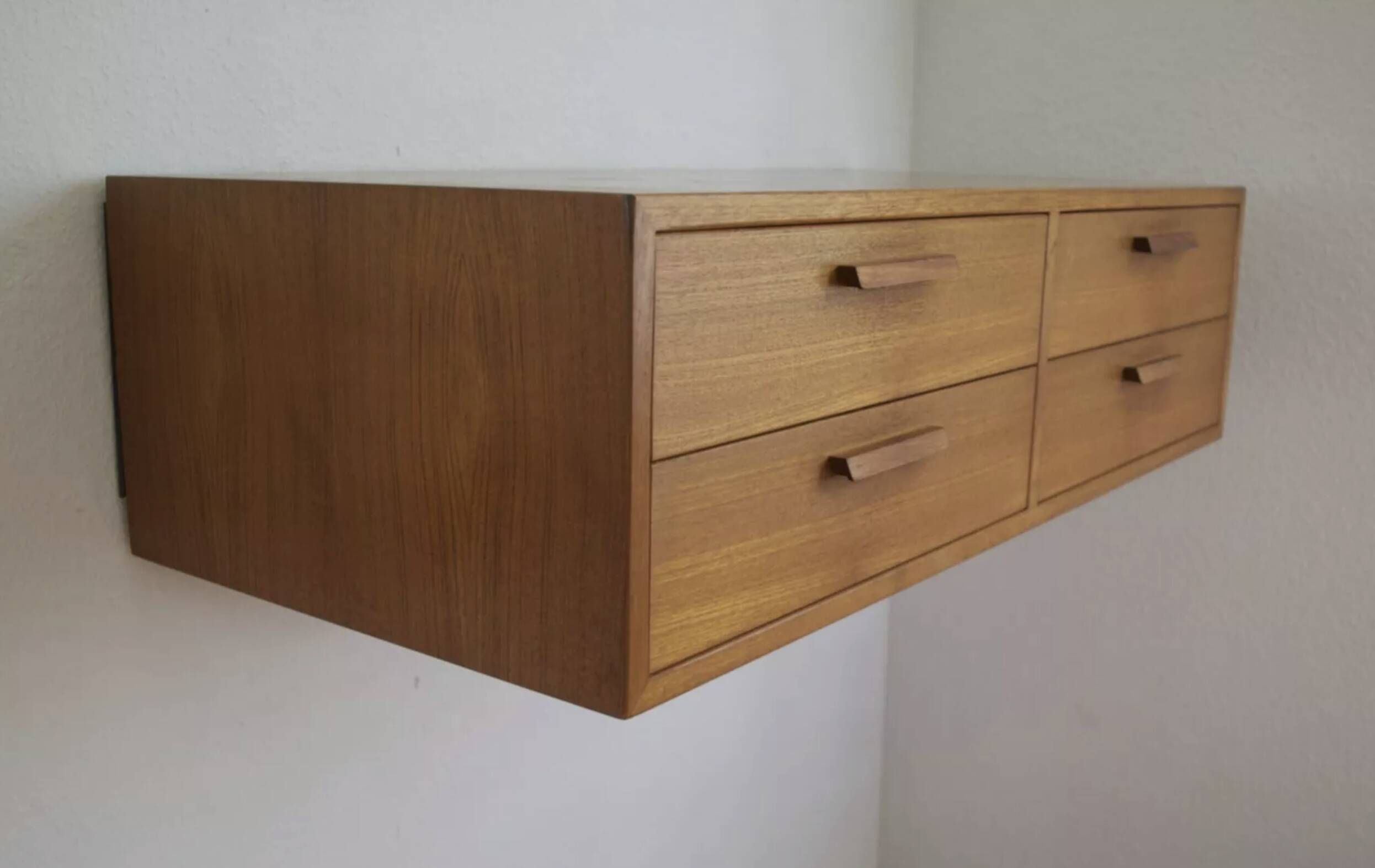 Teak Wall Drawer Module By Kai Kristiansen For Feldballes Møbler, 1960s