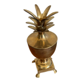 Empty box pineapple brass pocket