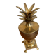 Empty box pineapple brass pocket