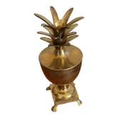 Empty box pineapple brass pocket