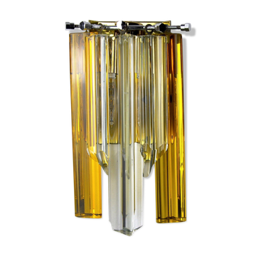 Wall lamp Venini Bicolore, Italy, 1970