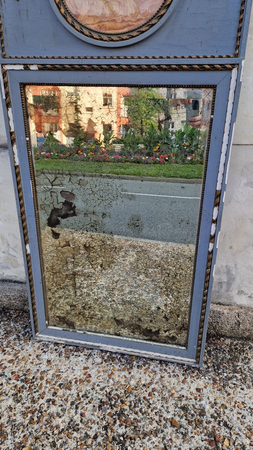Miroir trumeau dans son jus