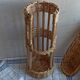 Panière à baguettes en osier naturel