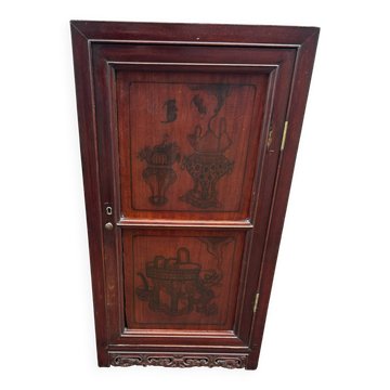 Small cabinet with one door, Indonesian.