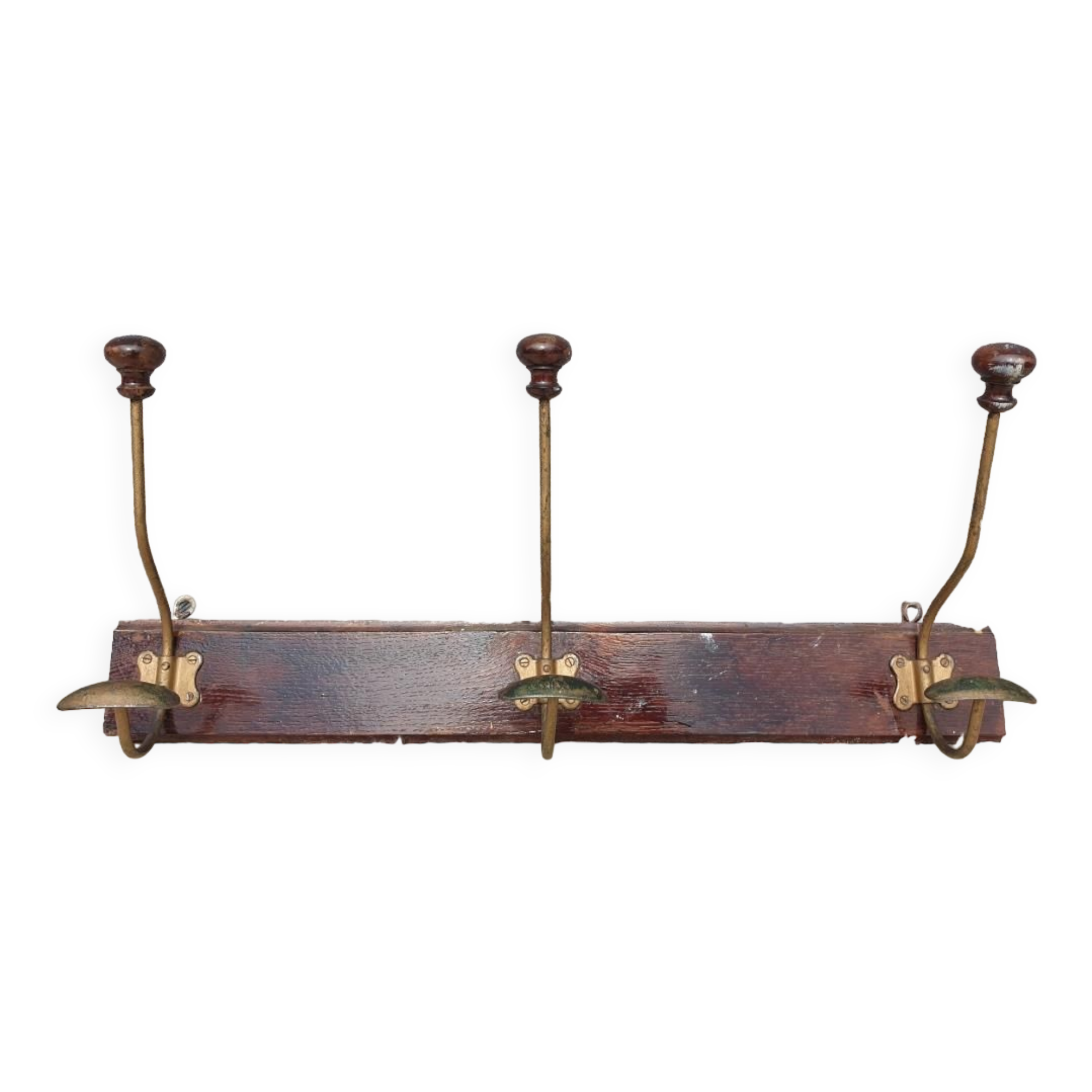 Coat rack triple hooks 1900