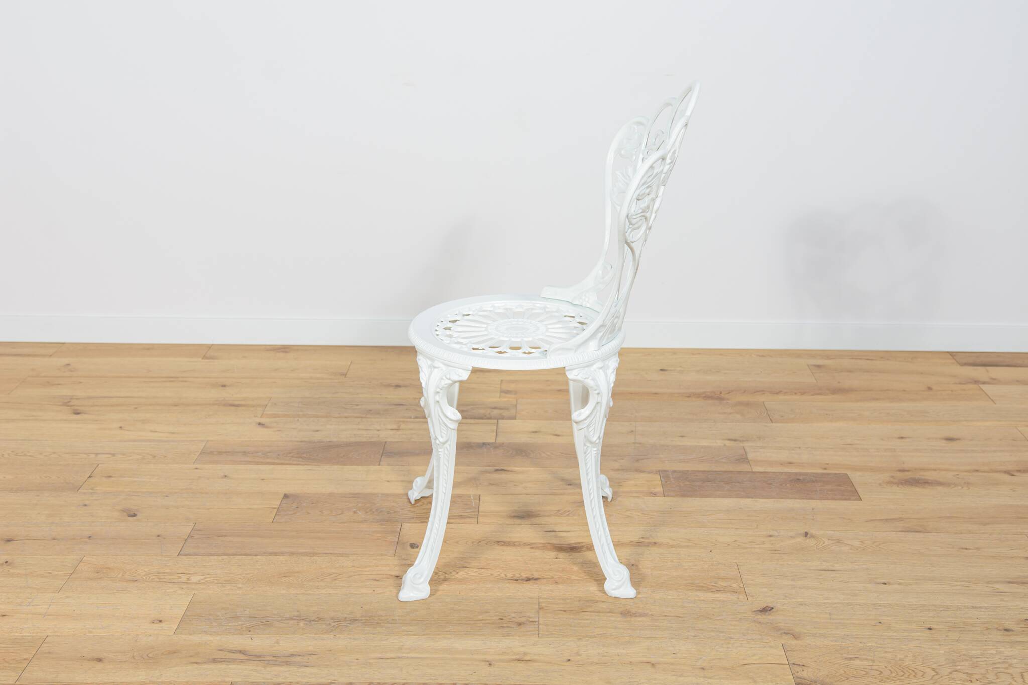 Art Nouveau Aluminum Garden Chairs, 1950s, United Knigdom, Set of 5
