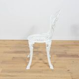 Art Nouveau Aluminum Garden Chairs, 1950s, United Knigdom, Set of 5