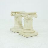 Neo classical plaster pedestal plant table 1980s