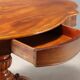 Antique mahogany coffee table, Italy, mid-19th century.