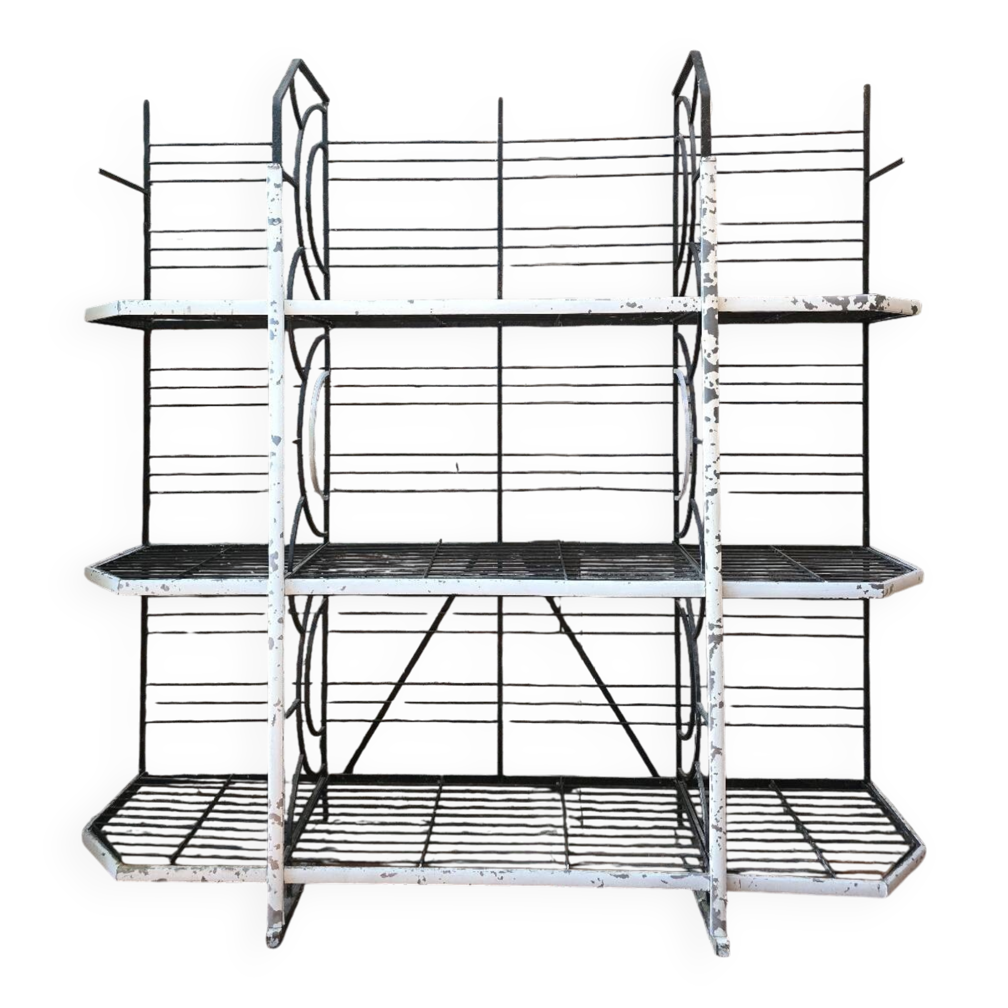 Art Deco Iron Bakery Shelf