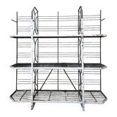 Art Deco Iron Bakery Shelf