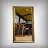 Rectangular Gilded Wood Mirror – 1950