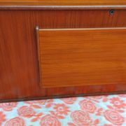 MEUBLIT vintage bed and desk furniture from the 50s and 60s, teak