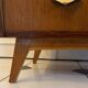 Vintage chest of drawers with compass feet