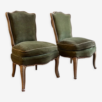 Duo of  Louis XV armchairs