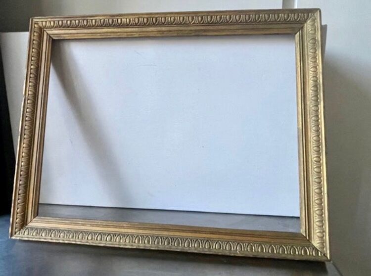 Frame gilded wood