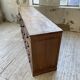 50s pitch pine haberdashery cabinet