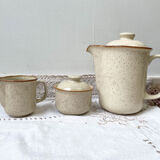 Speckled sandstone coffee service