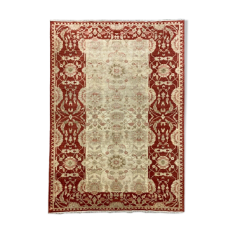 Afghan wool Ziegler rug 313x220 cm