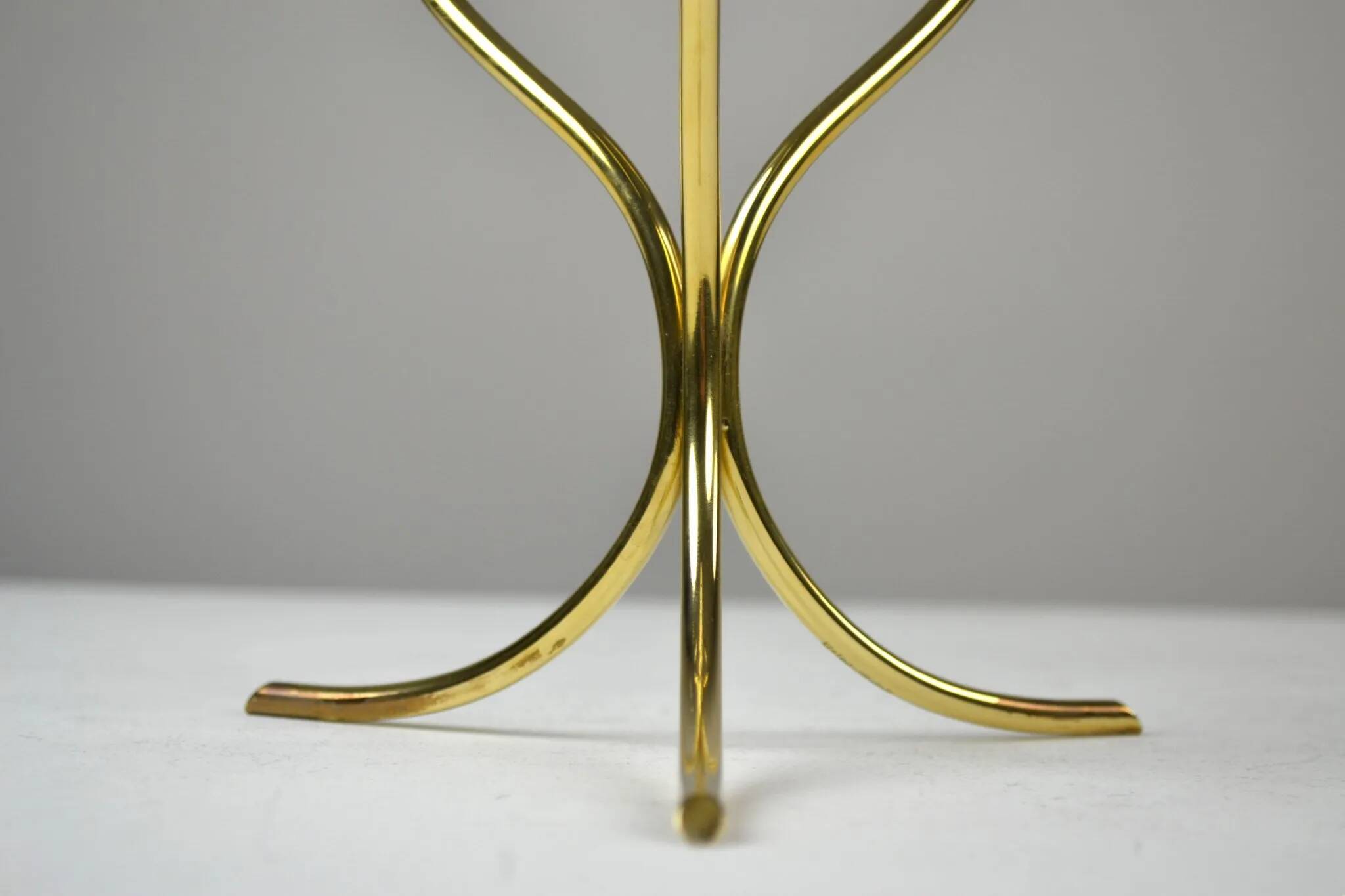 Polished Brass Candelabra by Gunnar Ander for Ystad-Metall, Sweden 1960s
