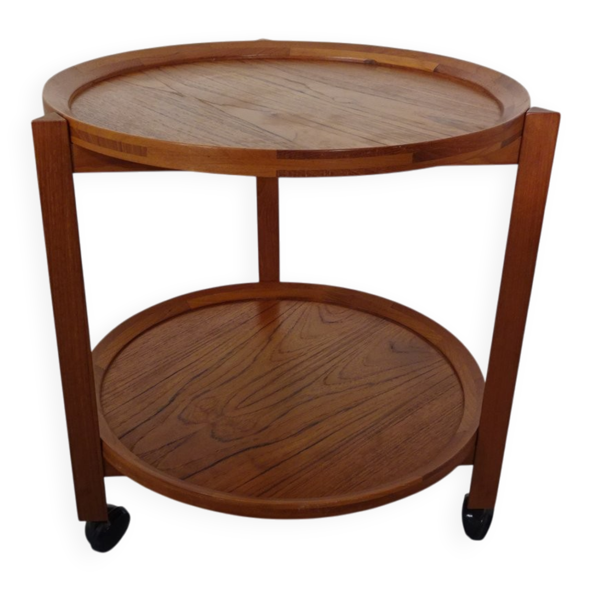 Teak Serving Trolley from Sika Møbler, 1960s