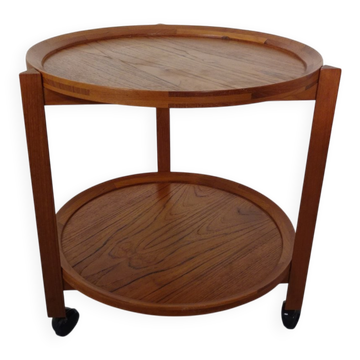 Teak Serving Trolley from Sika Møbler, 1960s