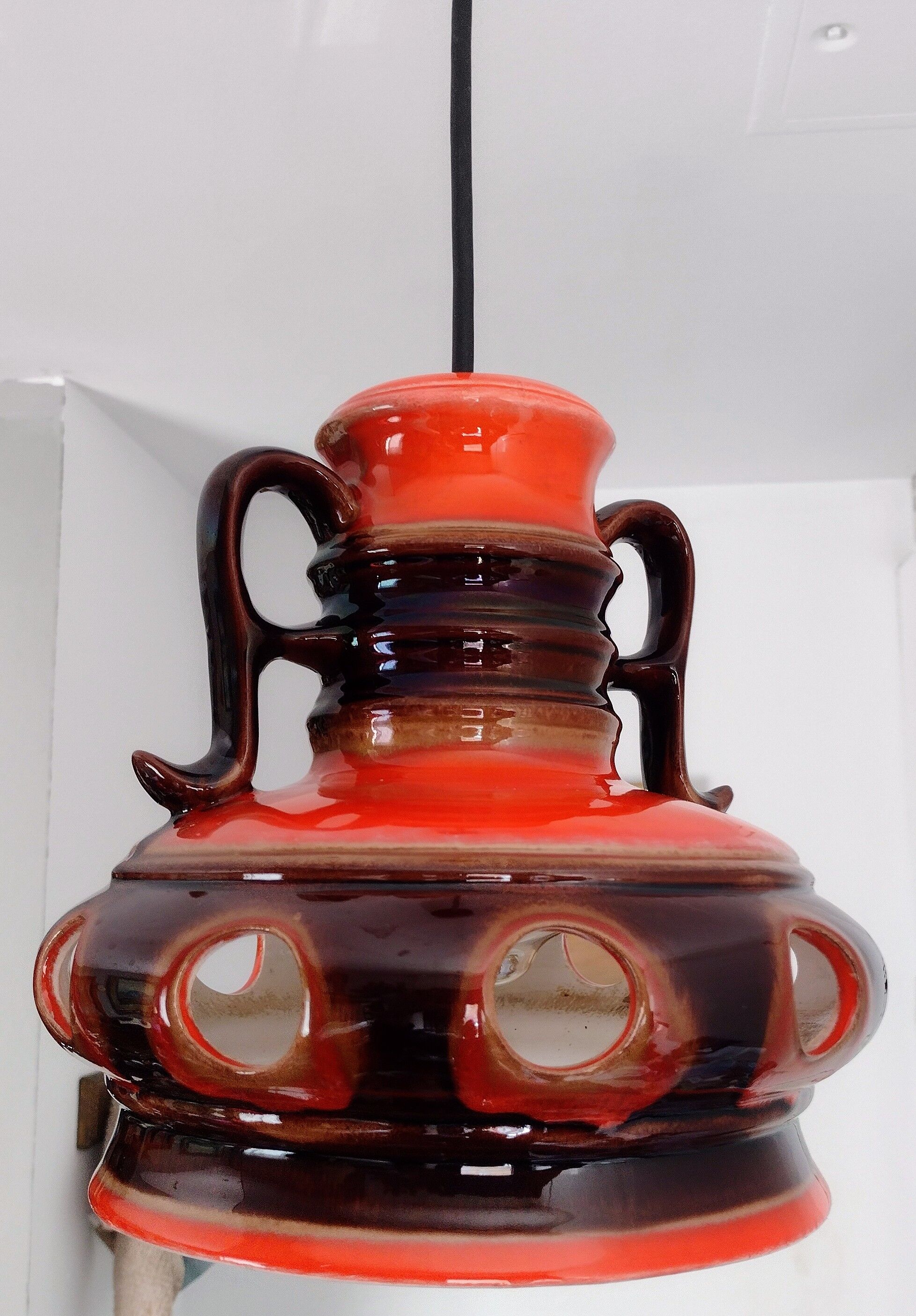 West german vintage fat lava lamp