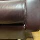 Vintage lounge chair in imitation leather from the 70s