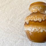 W.Germany ceramic vase (fat lava)