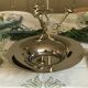 Erik Bagger Modernist Modernist Stainless Steel Table Center Bowl, Scandinavian Modernist Design Decor