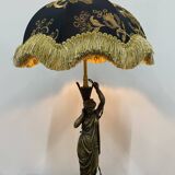 Pair of antique lamps