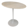 Table d’Appoint Ovale en Marbre par Eero Saarinen pour Knoll
