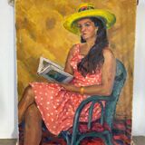 Portrait of a woman signed from 1967