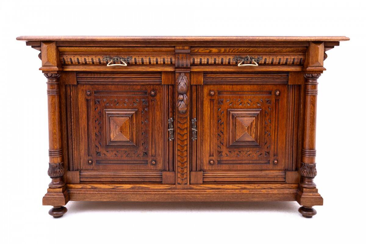 Antique chest of drawers, around 1880, Western Europe.