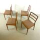 Set of 4 Casala chairs