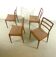 Set of 4 Casala chairs