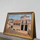 Tableau paysage italien peinture huile