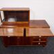 Buffet cubain en acajou de style Bauhaus, Gyula Kaesz, début des années 1940