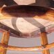 Thonet stool No.1 wooden seat Art Nouveau 1910