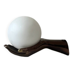Lampe de table main en