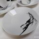 Vintage coffee service by Pierre Cardin in Limoges porcelain – 5 cups –